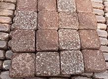 Лемезит-брусчатка-галтованная, цвет-бордо, фото Купить Лемезит-брусчатка-галтованная, цвет-бордо в Саратове